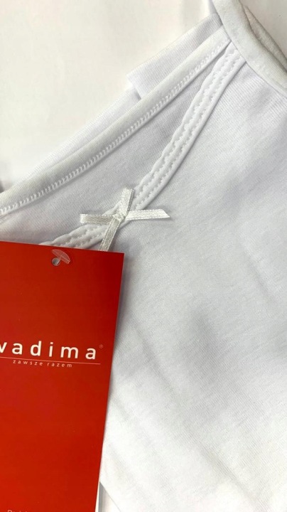 Wadima майка дівчача біла бавовна розмір 128