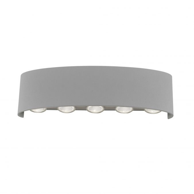 Nástěnné Led svítidlo Stříbrná IP54 10x0,8W Paul Neuhaus 8 cm