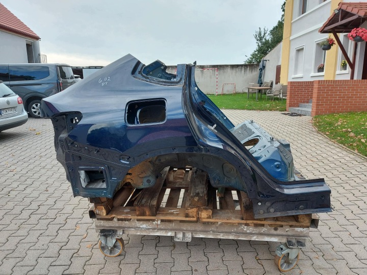 BMW G02 X4 M40i 2023 kotflügel radhaus längsträger rechts rechts heck original