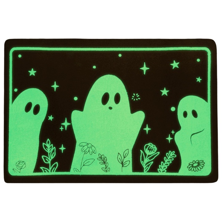 Halloweenská Rohožka 40X60 CM Duch Svítí Ve Tmě, Protiskluzová