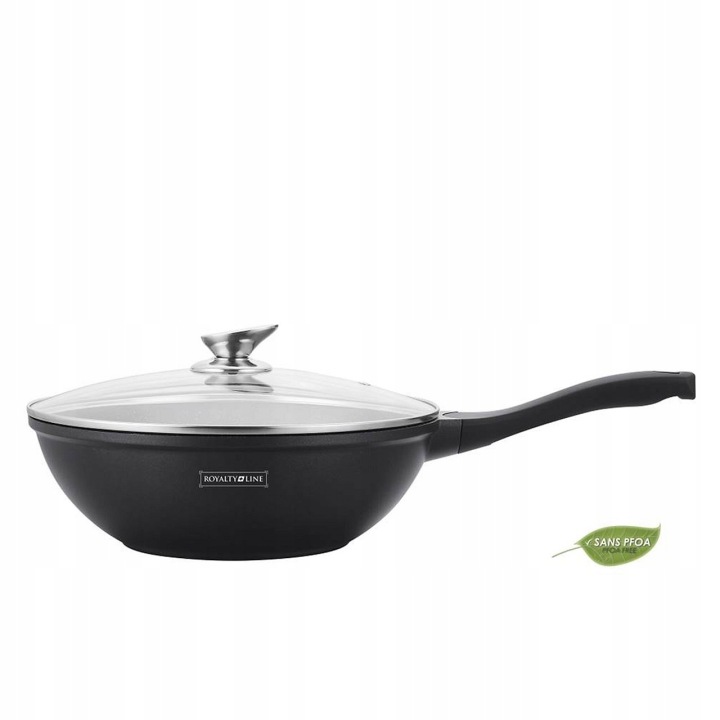 Royalty Line RL-BW28M wok s mramorovým povrchem 28 cm