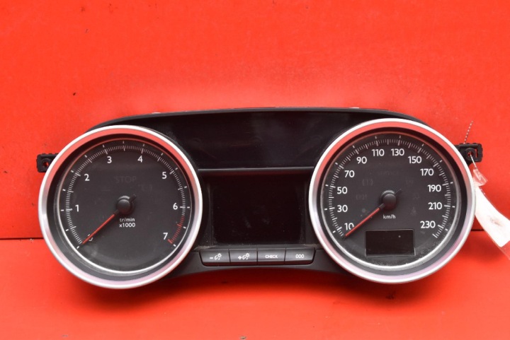 Instruments tachymètre compte tours Horloge montre tableau bord EU 9806086180 PEUGEOT 508 1 et 1.6 THP 156 KM 10-14