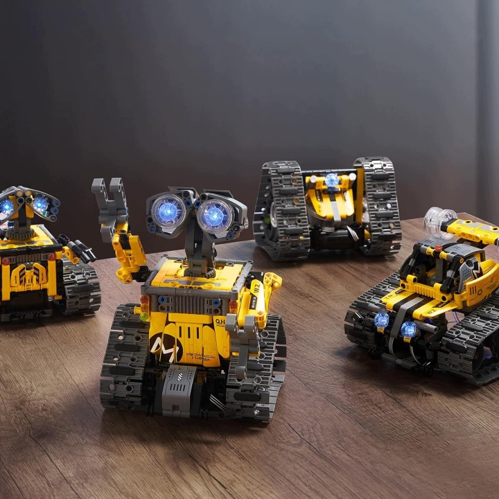 TECHNIK ROBOT BUDOWLANY для дітей, 4 в 1, програмований робот для монтажу — фото 7