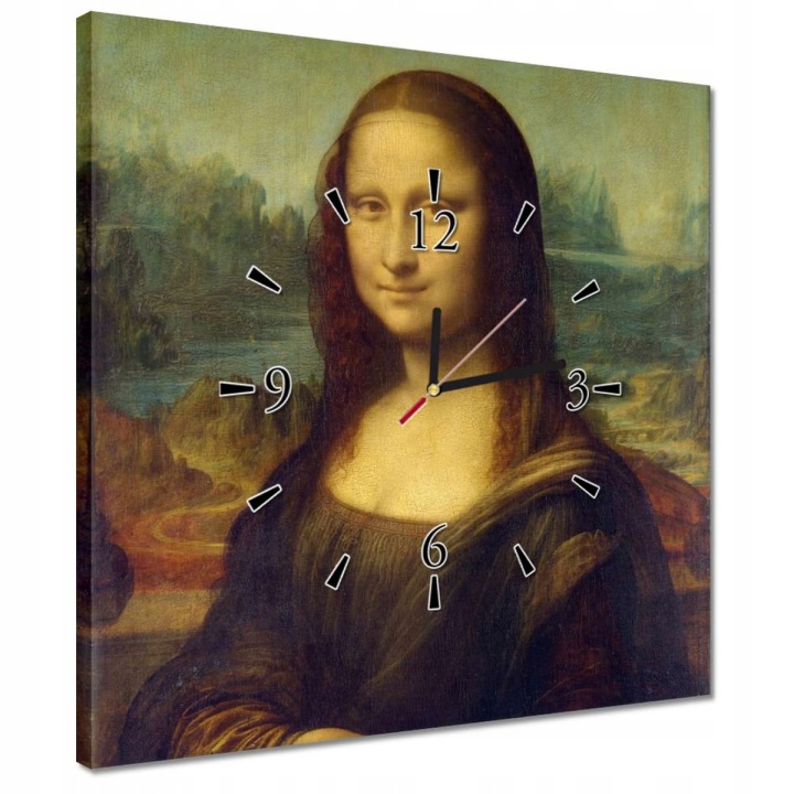 Hodiny 40x40 Mona Lisa