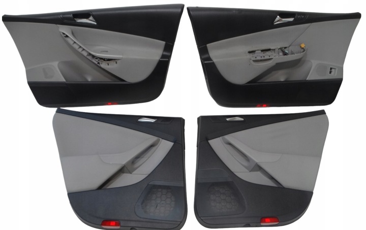 KOMPLET TAPICEREK BOCZKOW door VOLKSWAGEN PASSAT B6 KOMBI EUROPA