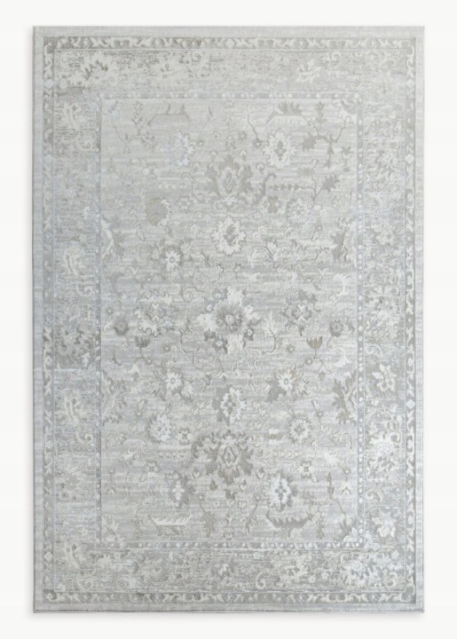 Koberec 160x230 Elba 3 Ornament popelavý krémový
