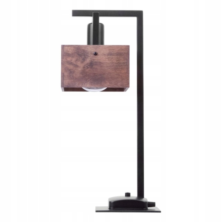 Stolní stolní lampa Dakota Hnědá 1xE27 15W Moderní Sigma Lighting