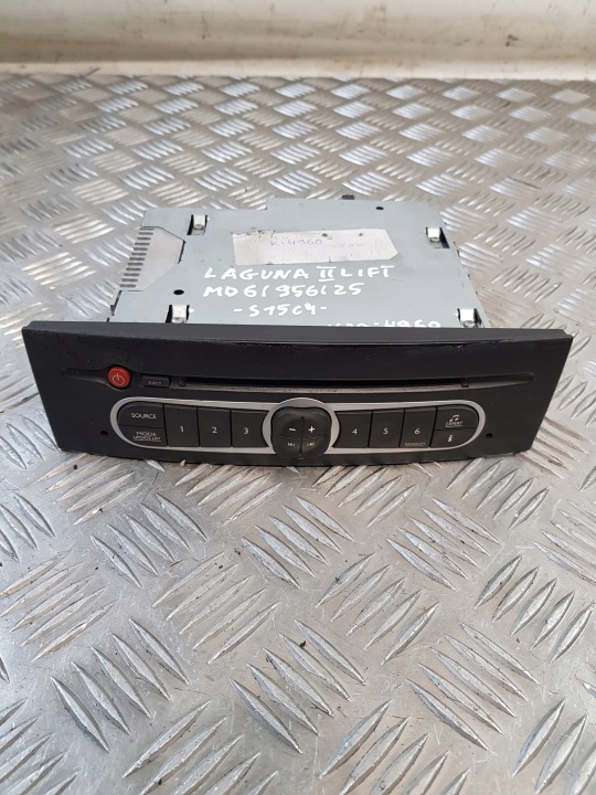 RADIO Fabrique CD + KOD 8200483748 RENAULT LAGUNA II LIFT 06R
