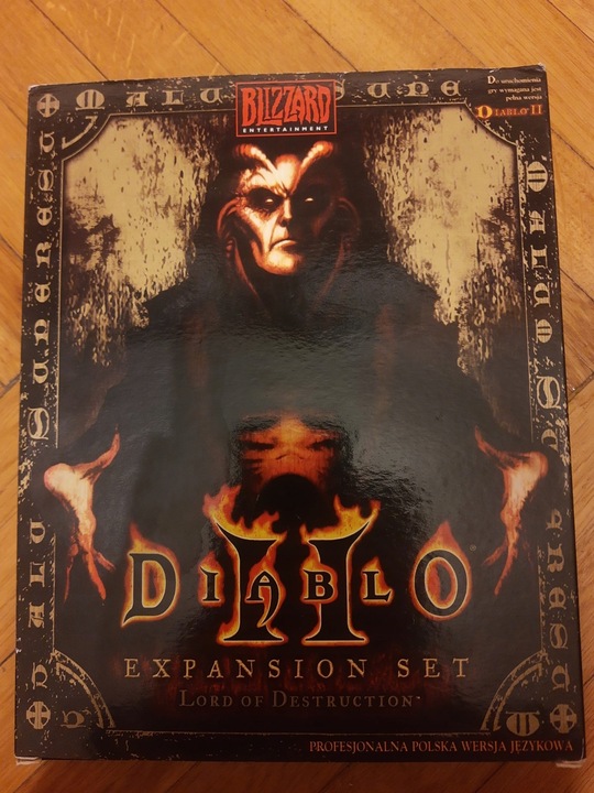 DIABLO II LORD OF DESTRUCTION PREMIEROWE BIG BOX PL PC