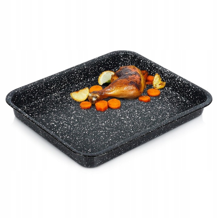 Zapékací Mísa Granitový Obdélníkový Grande 4 L 39,5X33,5 CM Orion Do Trouby