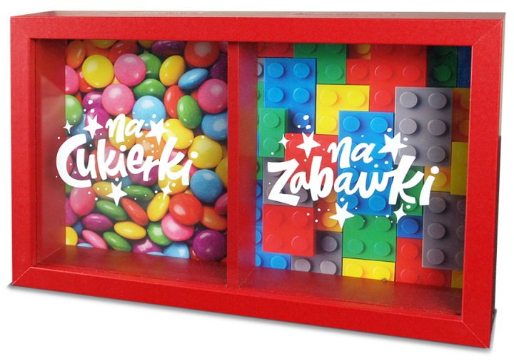 Скарбничка HOME 3 подвійна ласощі цукерки іграшки подарунок на день народження