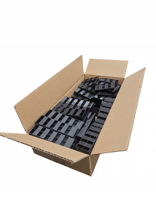 200 ks Box Montážní klíny Pvc MIX Set Střední a velké 200 kusů