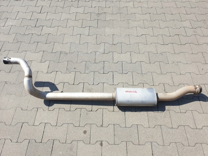 kipufogó dobok közép dob TLUMIK Közepes JEEP WRANGLER 4 JL 2.0 T 4XE HYBRID HYBRYDA 82536274