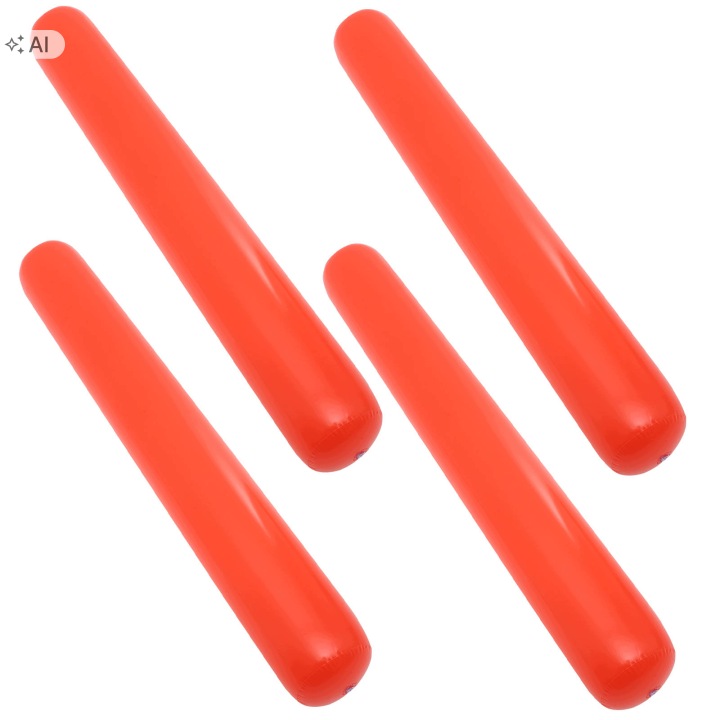Надувний CHEER STICKS чотири шт. 60 см для вибухів на матчах — фото 7