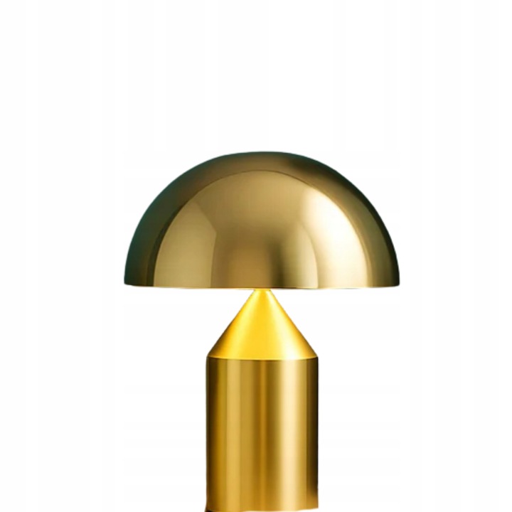 Lampa Aurora Dome elegantní, moderní zlatá kovová 36 cm Glamour Krásná