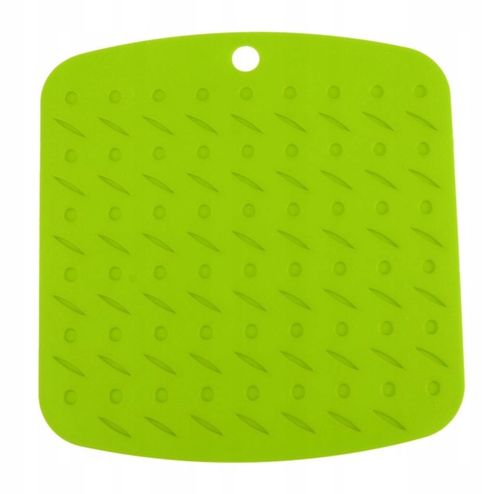 Килимок для місця на кружку Hot Pad Coaster Підставка під гаряче Килимків Піт Килимків Силіконовий тримач на каструля Зелена — фото 8