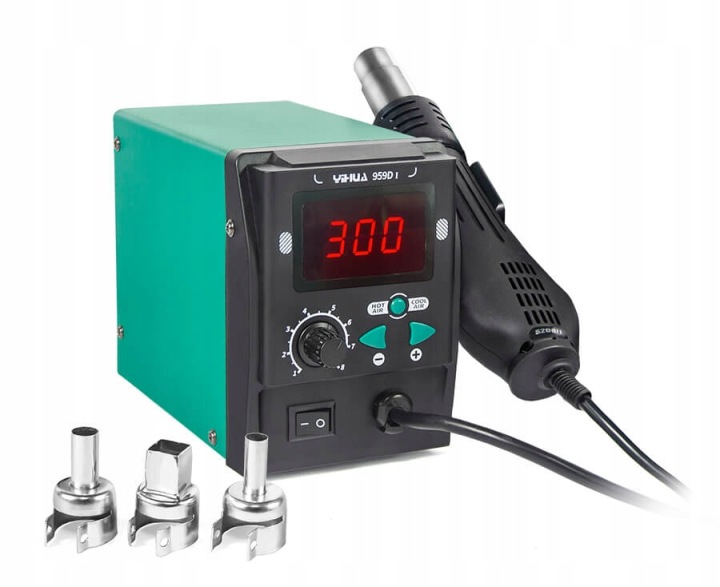 Pájecí stanice Yihua 959D-I 700W hot air svařovací stroj pro pájení Smd trysky