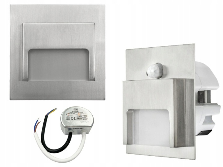 Sada osvětlení schodů Halogen Led 2x senzor