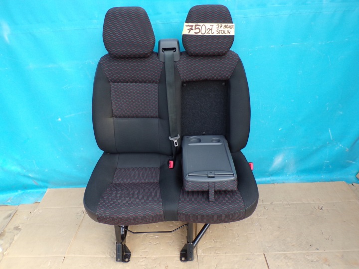 DUCATO BOXER JUMPER 2014- fotel PODWOJNY KANAPA pasazera jobb ze STOLIKIEM