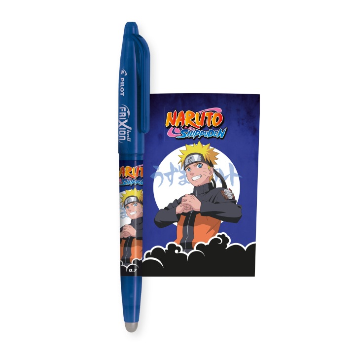 Ручка пиши-стирай синя FRIXION BALL 0,7 PILOT Naruto — фото 2
