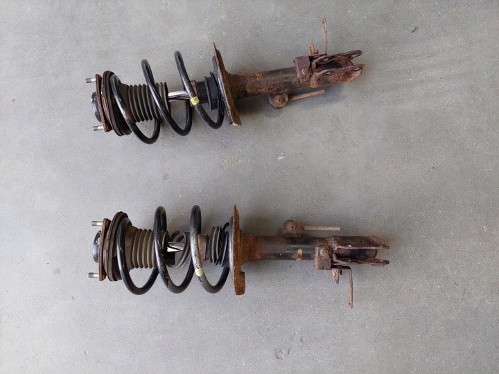 shock absorber front front left right MITSUBISHI OUTLANDER 3 III 2.2 D DI-D