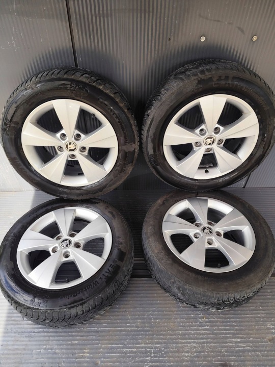 SKODA OCTAVIA IV Kolesá disky ALU 205/60/16 KOMPLET