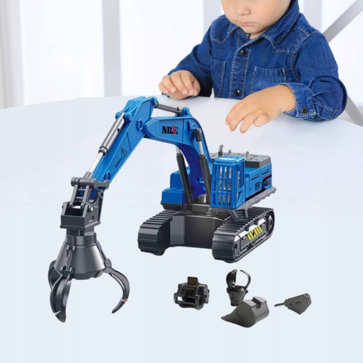 Будівельна техніка Toy Вечірка Приладдя Іграшка розвивальна Імітація синя — фото 7