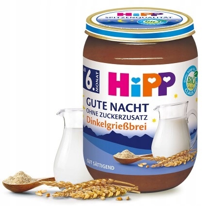 HiPP Біо Молочна Кашка Спельтова На Ніч