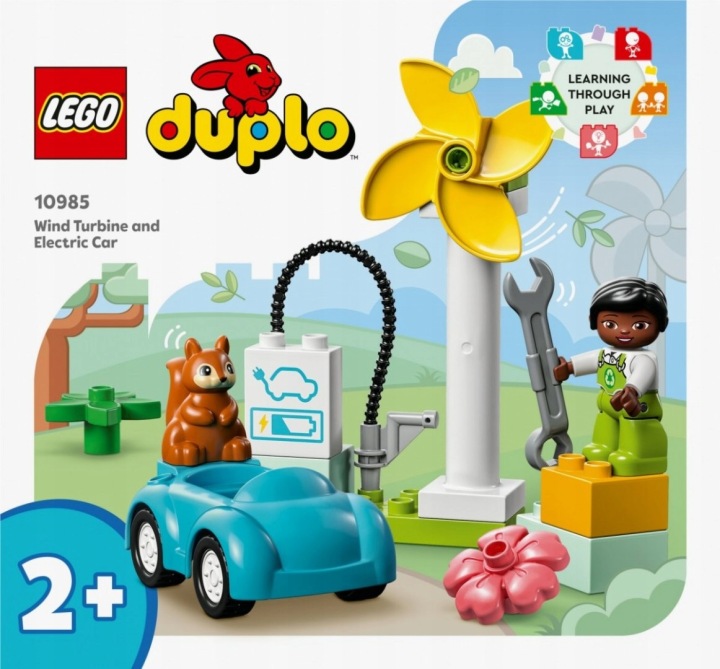 LEGO DUPLO Турбіна Вітрова Автомобіль Електричний Іграшка Конструктор для Дітей — фото 16