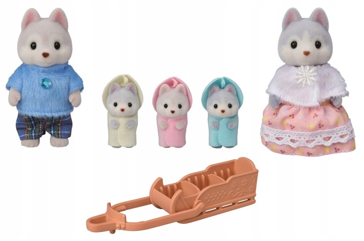 Сім'я песиків HUSKY SYLVANIAN FAMILIES — фото 3