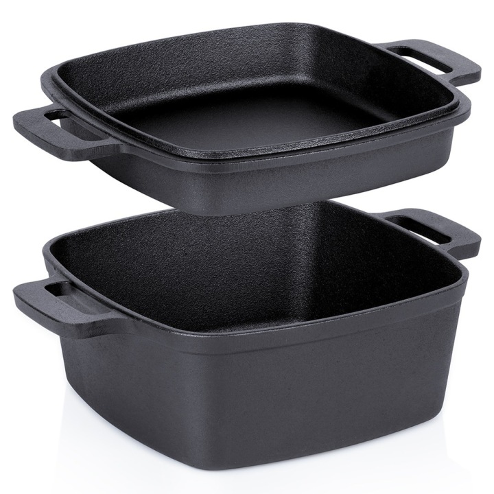 Hrnec s litinovým víkem 2v1 Cast Line 25 cm, 4,5 l 1,8 l