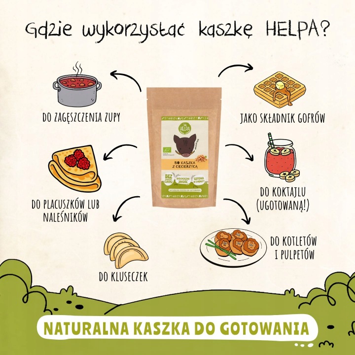 HELPA кашка польська біо спельтова з нутом — фото 6