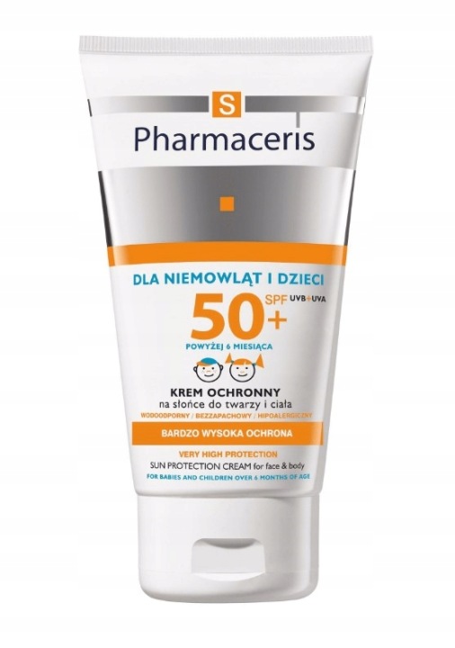 PHARMACERIS S DERMOPEDIATRIC dermo захисний крем SPF50 для дітей 125 мл — фото 2
