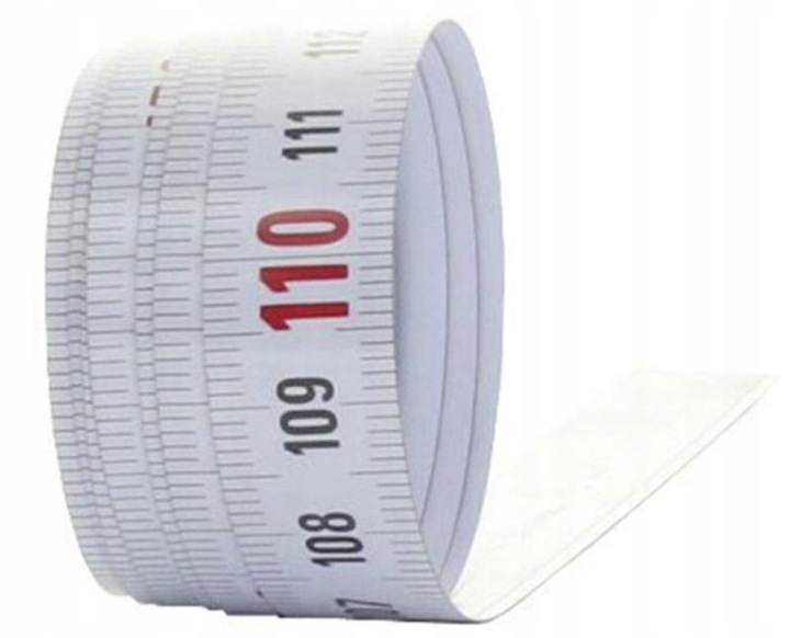 Měřicí páska bílá 5mx13mm samolepicí Rnl-sk Bmi