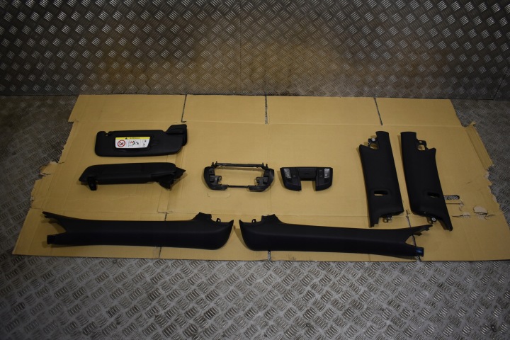 IDEALNY KPL. RIVESTIMENTO MONTANTI TETTO TETTO FANALE CIELO INTERNO PORSCHE 992 CABRIO 1