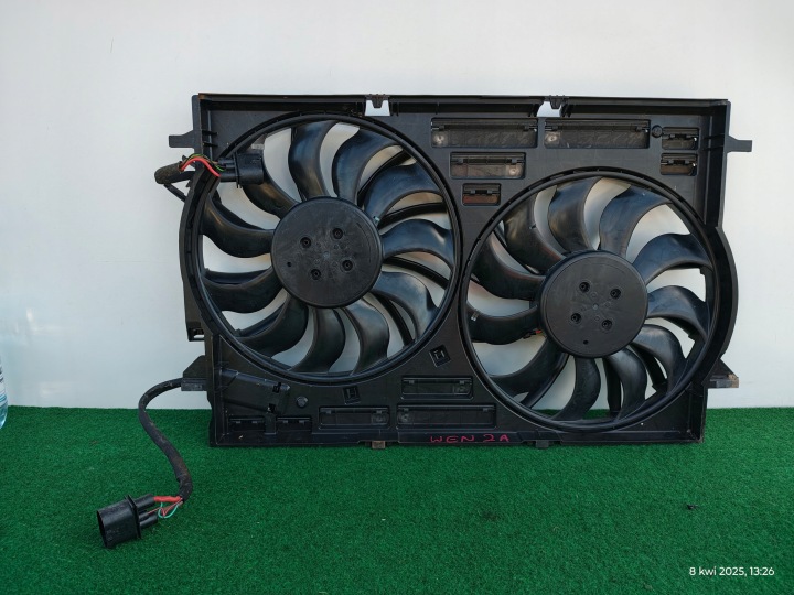 Lüfter des Kühlers + Gehäuse AUDI A6 C8 4K A7 4K0121003M WEN2A