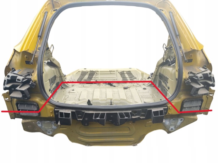 Gurten hinten heck LADEBODEN Kofferraum PEUGEOT e-208 II LAK: KLTB (19-24)