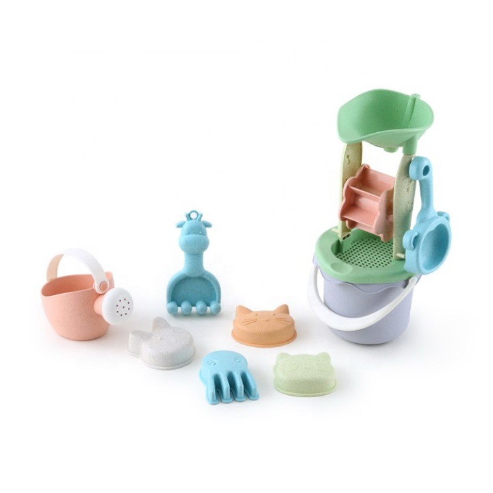 ZESTAW DO PIASKU PIASKOWNICY KOŁOWROTEK 9e. WOOPIE Bohater brak