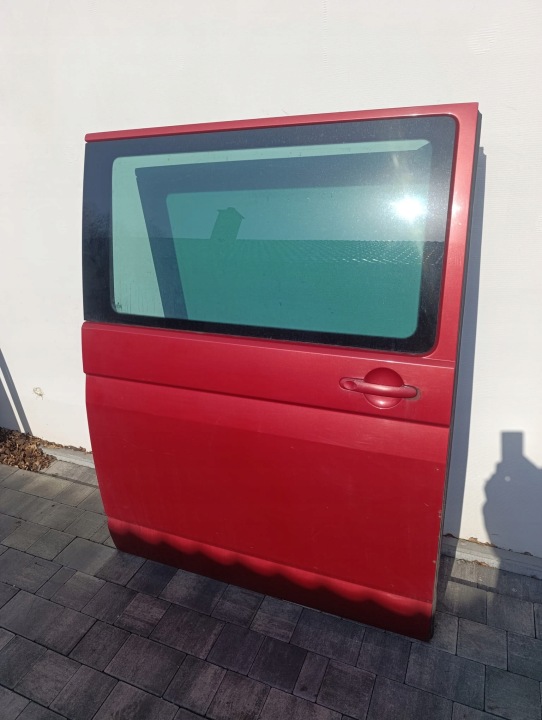 VW T5 T5 LIFT T6 Portière Porte coulissante Droit Rouge