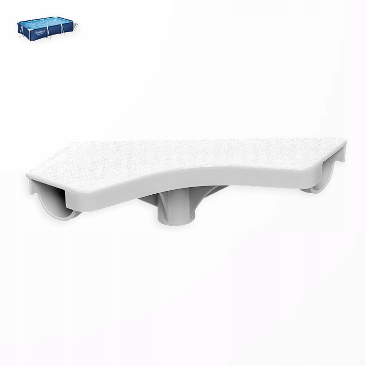 Rohové sedátko bazénu Bestway 56411 Steel Pro obdélníkové do bazénu nové