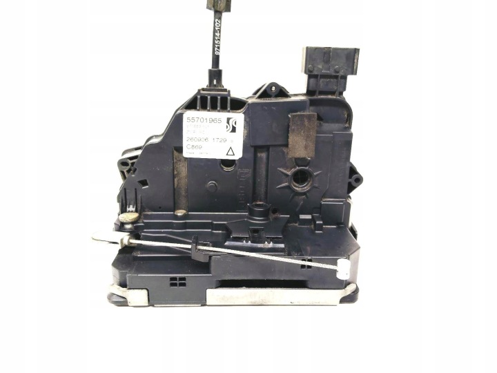 de la Serrure Portière Gauche Arrière Fiat Grande Punto 1.4 8V 55701965 6 PIN