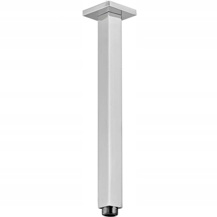 Kvadrato Vývod do dešťové sprchy 264 mm Chrom lesk