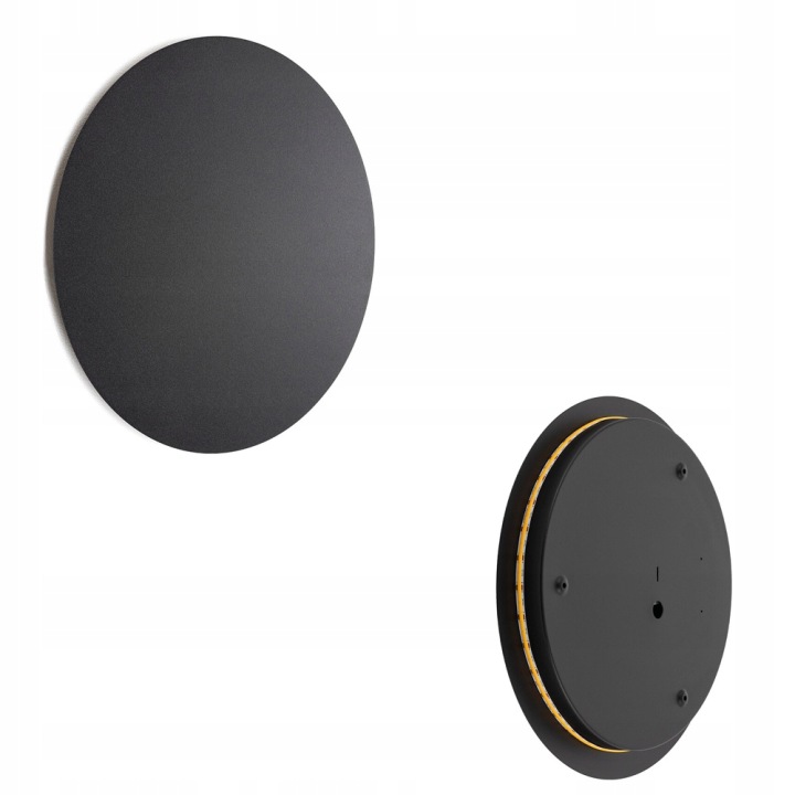 Nástěnné svítidlo Ring Led Black L teplá barva 160lm 35cm 7636 Nowodvorski