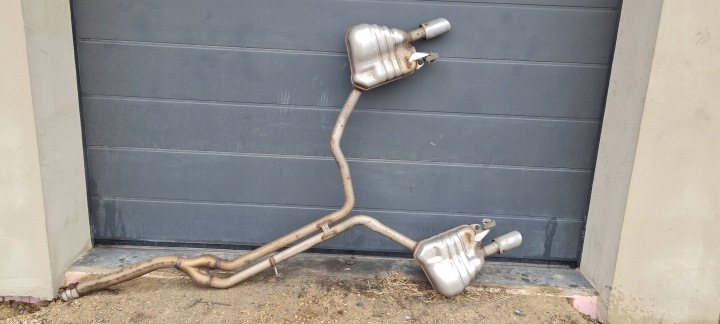 A7 4G TLUMIK UKLAD exhaust TLUMIKI KONCOWE 3.0 TDI OSKA A6 C7 4G
