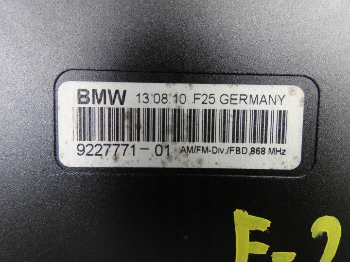 BMW X3 F25 X4 F26 amplifier ANTENY