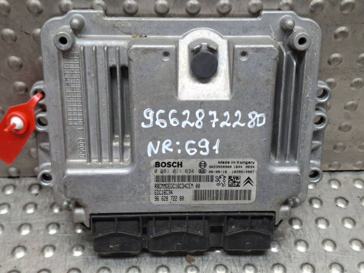 Bedienteil DES MOTORS 0281011634 9653958980 9662872280 CITROEN PEUGEOT 1.6 HDI