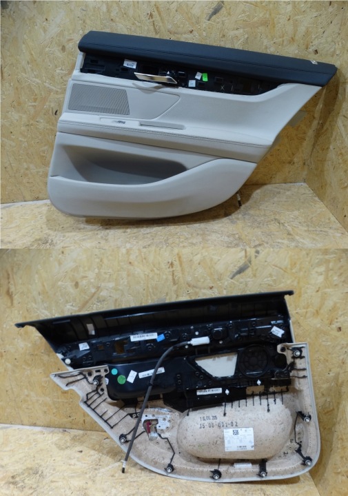 LATERALE / LATO PORTA PORTIERA POSTERIORE DESTRA BMW G11 IVORY WHITE 1