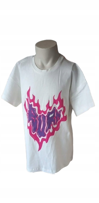 Bluzka t shirt dla dziewczynki bawełniana koszulka krótki rękaw — zdjęcie 13