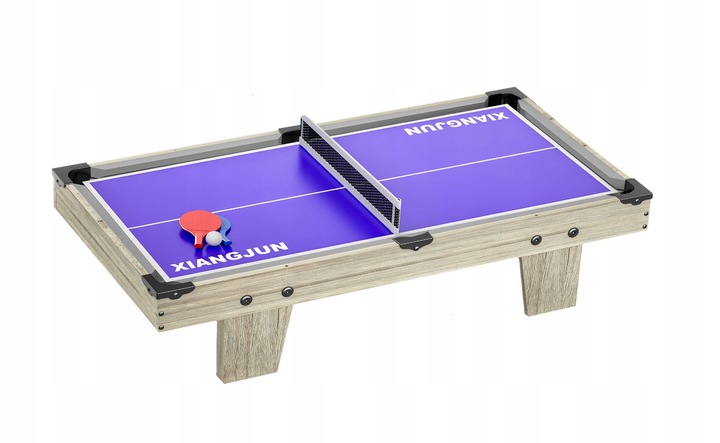 4IN1 BILLIARDS HOCKEY PING PONG TABLE FOOTBALL FOR KIDS WOOD SET Minimum number of players 2