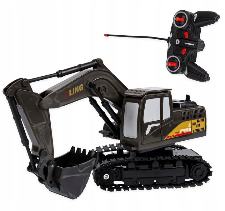 REMOTE CONTROLLED EXCAVATOR FOR CHILDREN ON REMOTE CONTROL RC